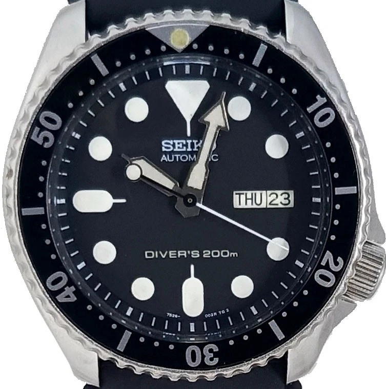 Vintage SEIKO diver SKX007 Genuine "Timeworn" dial, 7S26-0020 case & movement - Image 1 of 4