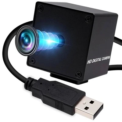 ELP 48MP Telecamera USB Autofocus Webcam Alta Definizione 8000X6000 USB Webcam con - Immagine 1 di 4
