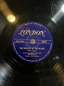 c 78 RPM Cab Calloway London 653 in E - Bild 1 von 2