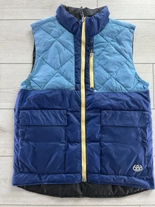 Six Eight Six 686 GLCR Collection Snowboard Gillet Body Warmer Ski Coat Medium - Picture 1 of 5