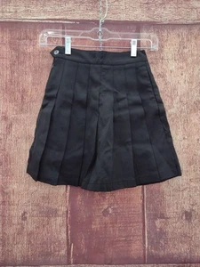 Sangtree Girls Pleated Uniform Skort, Black, Size 8-10 - Picture 1 of 6
