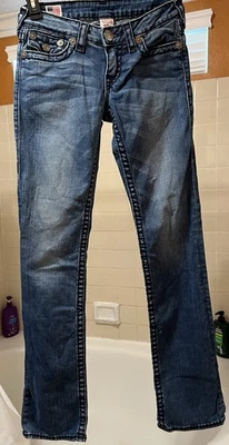 True Religion Women's, Billy Super T (bold Thread), Size 28 - Image 1 of 4