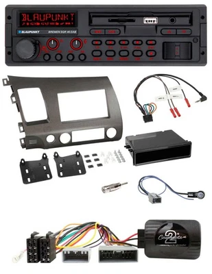 Blaupunkt SD Lenkrad USB Bluetooth DAB Autoradio für Honda Civic Hybrid 2006-201 - Bild 1 von 4