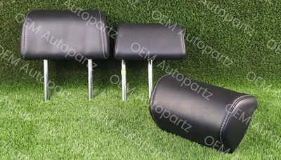 Toyota Rav4 2019-2023 Trasero Asientos 2nd Fila Reposacabezas 3Pcs Cuero Usarse: - Imagen 1 de 4