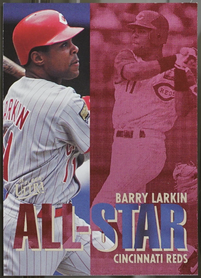 1995 Ultra - All-Stars Baseball Barry Larkin #10 NM - Image 1 of 1