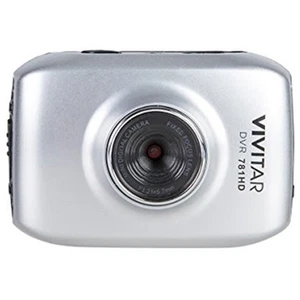Vivitar-DVR781HD 5,1 MP 720p Camcorder leichte Actionkamera – silberfarben - Bild 1 von 3