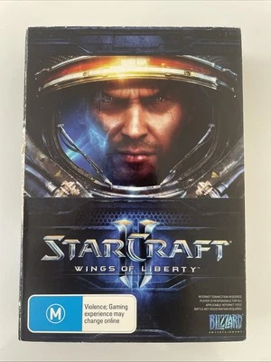 Starcraft 2 PC Game Wings of Liberty Blizzard Complete with Manual Original Box - Image 1 of 3