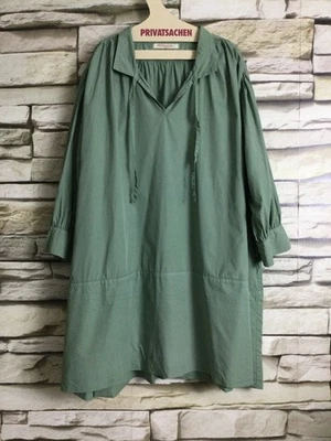 cocon.commerz PRIVATSACHEN NIEMALEN Kleid aus PUPPELINE in grün Gr. 3 - Bild 1 von 4