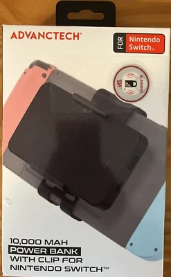 Banco de alimentación portátil Nintendo Switch 10.000 MAH con clip Switch Foto 1 de 4