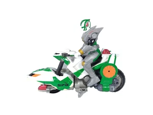 Power Rangers SPD Green SPD Patrol Cycle w/ Action Figure - Picture 1 of 14