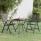 Tidyard 3 Piece Garden Dining Set  Setting Table And Chairs, Patio J1a2
