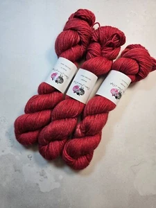 Baby Alpaca yarn, DK weight, 100 g, RUSSETT - Picture 1 of 2