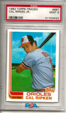 1982 Topps Traded #98T Cal Ripken JR. HOF RC ROOKIE - PSA 9 MINT