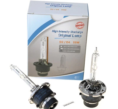 2x Quemador de xenón D2S DUO 5500K +50% COOL BLUE azul PK32d-2 OPEL OMEGA B ASTRA H G Foto 1 de 3