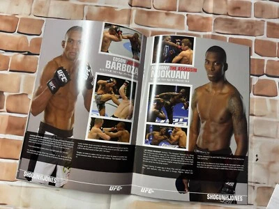 UFC 128 PROGRAM: JON JONES' TITLE WIN vs. SHOGUN RUA! 2011 NEWARK + Urijah Faber - Image 1 of 4