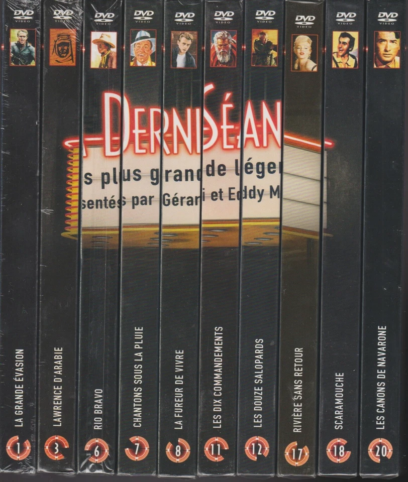 La Derniere Seance Dvd (E25) Neuf Lot De 10 Films - Eddy Mitchell - Madcjay - Photo 1/1