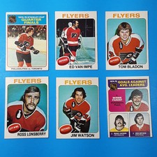 1975-76 O-Pee-Chee #7 #38 #74 #110 #202 #213 U-PICK Watson Bladon Van Impe