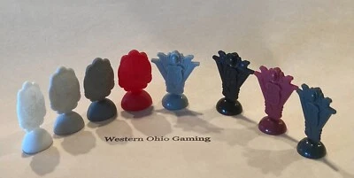 2010 The Twilight Saga Eclipse Filme Jogo de Tabuleiro Peões SOMENTE USADOS - Imagem 1 de 3