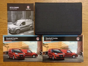 Vauxhall Combo Owners Handbook Manual and Pack 12-18 - Picture 1 of 1