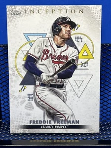 2022 Topps Inception FREDDIE FREEMAN Atlanta Braves Base 100 - Picture 1 of 2