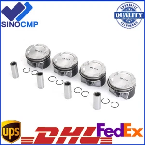 Pistons & Rings Set CR 11:1 For BMW 320i Mini Cooper S F30 F55 F56 B46 B48 2.0 - Picture 1 of 2