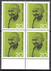 608 postfrisch 4 er Block Rand unten BRD Bund Deutschland Briefmarke 1969
