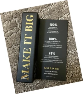 MORPHE Travel Size Make It Big Mascara (Volumizing mascara) 5.5mL/0.19oz NIB - Picture 1 of 1