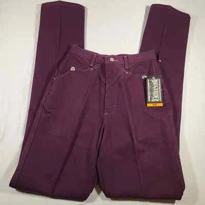 RoughRider Jeans Vintage Western Wear Womens 5 6 Purple RRJ - Image 1 of 4
