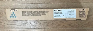 unused/unopen Ricoh Print Cartridge CYAN MP C3300E (EDP 841127) - Afbeelding 1 van 3
