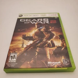 XBOX 360 Gears of War 2 completo en caja en caja con manual Microsoft - Imagen 1 de 3