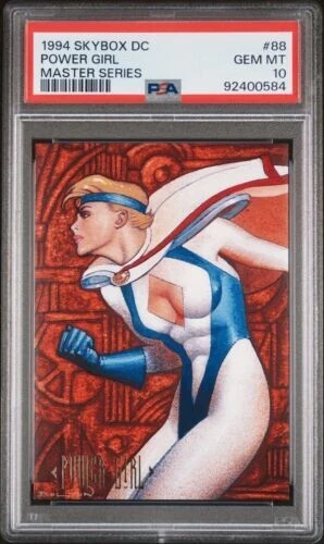 1994 Skybox DC Master Series #88 Power Girl - PSA 10 - POP 4 - Image 1 of 1
