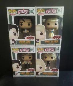 Juego completo de Funko Pop 40 aniversario de Grease. Danny Zuko & Sandy Olsson - Imagen 1 de 24