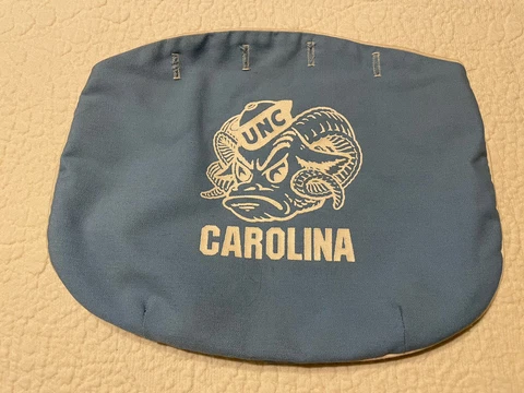 VINTAGE UNC NORTH CAROLINA TAR HEELS BERMUDA BAG COVER BLUE Cover