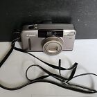 Canon Sure Shot Z115 Silver 35mm Point & Shoot Film Camera Tested & Working