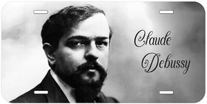 Claude Debussy Novelty Car License Plate - Imagen 1 de 3