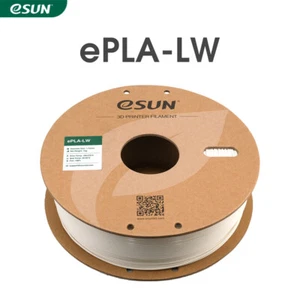 eSUN ePLA-LW PLA Lightweight Strong Paint Adhesion Foaming Rate 220% White - Picture 1 of 5