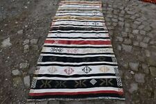 Kilim, Home Decor  Rug, Turkish Rug, Oriental Rug, 2.9x7.2 ft Accent Rugs