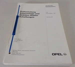 Manual de Taller Instrucciones Inspección Opel Vectra B Aire Acondicionado Stand - Imagen 1 de 1