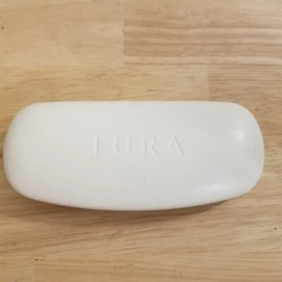 Estuche rígido para gafas o gafas de sol blanco Tura Foto 1 de 3
