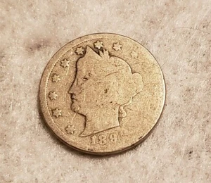 1891 Liberty Head Nickel - Picture 1 of 2