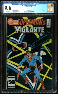 DC COMICS PRESENTS 92 CGC 9.6 VIGILANTE DC - Photo 1/2