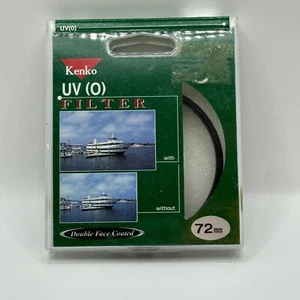 Kenko UV Camera Filter 72MM Double Face Coated - Picture 1 of 2