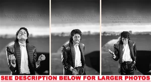 MICHAEL JACKSON 1984 BILLIE JEAN ONSET 3x8x10 PHOTOS - Picture 1 of 1
