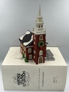 Dept 56 New England Village Series Old North Church 59323 Retired 1988 USED/BOX - Picture 1 of 8