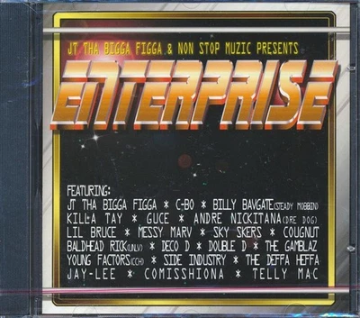 Various - JT Tha Bigga Figga & Non Stop Muzic Presents: Enterprise [1999 New CD] - Image 1 of 2
