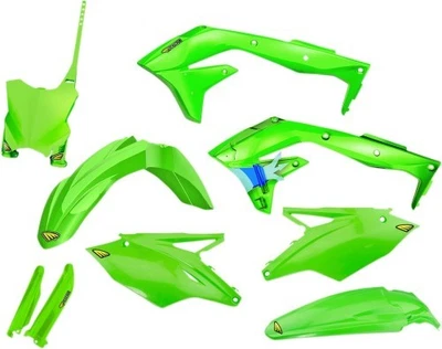 Kit de carrocería Cycra Powerflow - moto cross verde 1CYC-9318-72 1403-1918 Foto 1 de 3