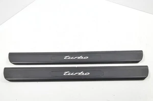 Porsche 996 911 Turbo Door sill trim cover scuff plate set 99655198403 - Picture 1 of 10