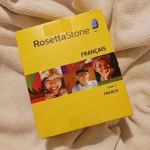 Rosetta Stone FRENCH Level 1 Set for PC Windows & Mac - NO HEADSET - Picture 1 of 12
