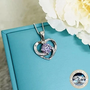 Eye Catching Silver Necklace with a Diamond Locket for Fashion Forward Styles - Picture 1 of 15