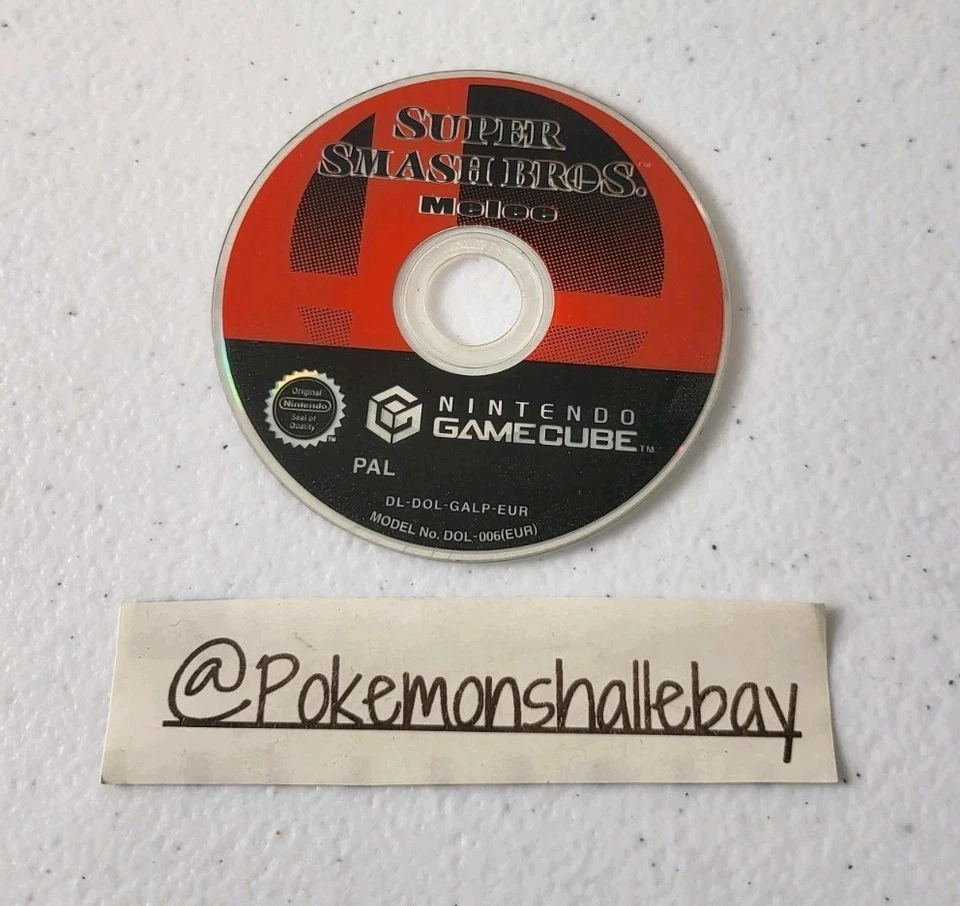 Super Smash Bros Melee - Nintendo Gamecube Game *DISC ONLY - Scratched* - Image 1 of 2